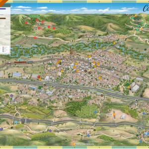 Mapa Turístico de Caçapava SP